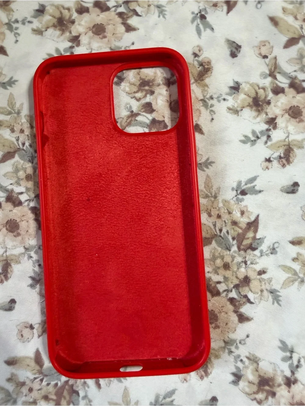 Nike Red Slim Protective Phone Case with Black Logo